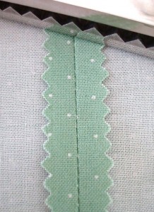 pinked finished seams