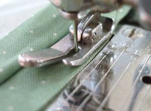 Straight stitching