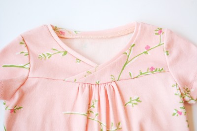 Hopscotch Knit Top Pattern Detail