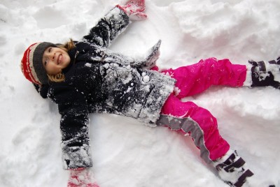 School Days Coat in the Snow School Days Coat in the Snow
