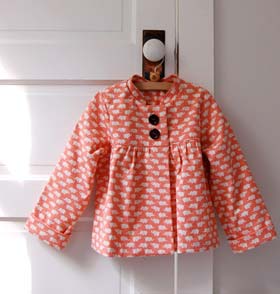 Molly's Sketchbook: Oliver and S. Brunch Jacket and Button&nbsp;Tutorial
